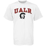 Arkansas Little Rock Trojans White Bare Essentials T-shirt