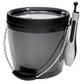 OXO Good Grips Plastic Ice Bucket with Ice Tongs