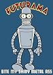Futurama - Bender Bite My Shiny Metal A&$ - 24x36 Poster