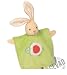 123 Green Doudou Rabbit with Turtle