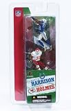 MARVIN HARRISON / INDIANAPOLIS COLTS & PRIEST HOLMES / KANSAS CITY CHIEFS * 3 INCH * McFarlane's NFL Sports Picks Series 1 Mini Figure 2-Pack
