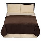 Velvet Quilt - Chocolate