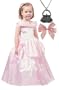 Pink Princess Dress with Wondercharms Necklace - LARGE (5-7)