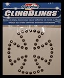 Cross Silver Bead Dots Decorative Decal