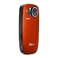Kodak Zx5 PlaySport Full HD Camcorder (5,1 cm (2 Zoll) Display, SD/SDHC Kartenslot, 5-fach digitaler Zoom, HDMI, bis 3m wasserdicht) rot