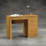 Sauder Orchard Hills Small Wood Computer Desk in Carolina Oak