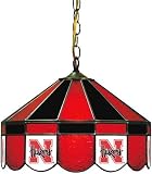 NCAA Nebraska Cornhuskers 16 Tiffany Style Hanging Lamp