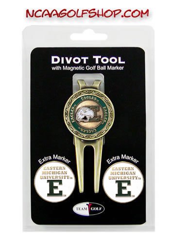 Eastern Michigan Eagles Divot Tool Ball Marker Set Tg3