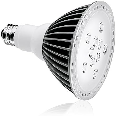 AURORA Dimmable 24W LED PAR38 Bulb, 1350lm, 95W Equivalent, 3000K (Pure White Light), 40° Beam Angle - AR-P382441/30