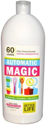 New - Better Life Automatic Magic Dishwasher Gel - 30 fl oz