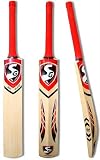 SG RSD Select English Willow Cricket Bat, Full Adult Size Short Handle, Medium Weight