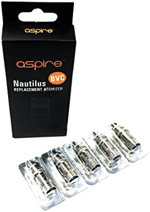Aspire Nautilus NEW BVC 1.8 Ohm Replacement Coil Heads 5 pack