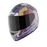 Speed and Strength Womens SS1100 Flower Power Full Face Helmet