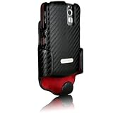 Case-Mate Case and Holster Combination in Carbon Fiber Leather for BlackBerry Curve 8300 (Black)
