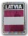 Latvia - Reflective Decal