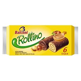Balconi Rollino Snack Cakes - 6 cakes per pack by Balconi