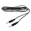 Black 3.5mm Male to Male Stereo Audio Cable 12ft