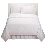 Simply Shabby Chic Pink Scalloped Duvet Set - King