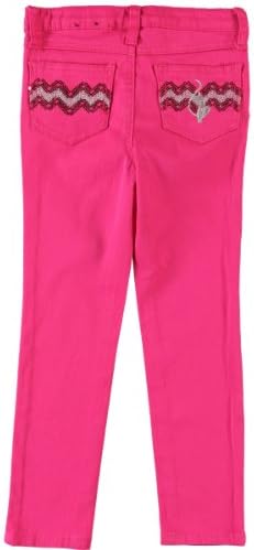 Baby Phat Little Girls Colored Twill Pant Hot Pink 2T