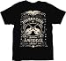 Johnny Cash Liquor Label Black Tee T-Shirt