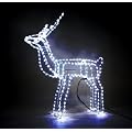 Rentier beleuchtet f�r Innen und Aussen Neu! LED Weihnachtsdeko X mas