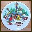 The Smurf Carolers 1st Edition Plate