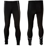 IMAGE OF Giordana Silverline Windfront Tight w/out Insert - Men's Black/Gray, XL