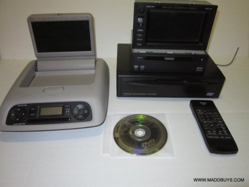 00 01 02 03 04 Honda Odyssey Navigation GPS DVD Overhead Monitor DVD Player Remote
