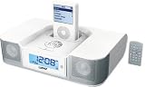 Portable iPod Speaker System w/ FM/ AM Radio/ Alarm/ Clock & Remote Control