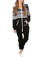 ZIPUPS Mono-Pijama Scandinavia (Negro)