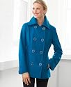 Kenneth Cole Reaction Women's Wool Peacoat