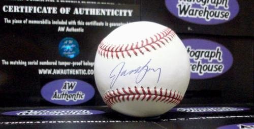 Jason Bay Autographed/Hand Signed MLB Baseball