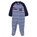 Newborn Boys' Just One Year Champ/Puppy Fleece SNP - Blue/Light Blue