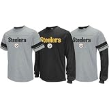 Pittsburgh Steelers Option 3-in-1 Black Long Sleeve T-Shirt Combo Pack