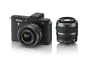 Nikon 1 V1 Systemkamera (10 Megapixel, 7,5 cm (3 Zoll) Display) schwarz inkl. 1 Nikkor VR 10-30 mm und VR 30-110 mm Objektive