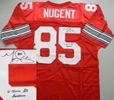 Mike Nugent Ohio State Buckeyes Red Jersey 2TimeAllAmerican