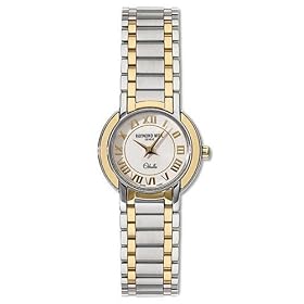 Click here to buy Raymond Weil WoMens Othello Two-Tone Watch #2320-STG-00808 by Raymond Weil.