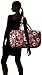 Vera Bradley Women's Cotton Large Travel Duffel Bag, Rosewood, One Size