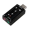 LogiLink USB Soundcard - Tarjeta de sonido (7.1, USB, 124 x 194 x 34 mm, 80 g)