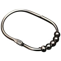 Izola Shower Curtain Rings, Set of 12