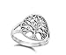 Women's Tree of Life Beautiful Ring New .925 Sterling Silver Band Sizes 4-10