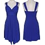 LA BELLE Stretch Handkerchief Crepe Jersey Dress