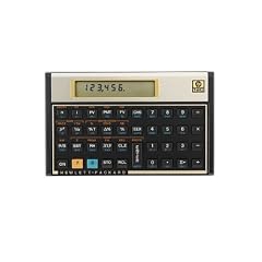 Hewlett Packard HP12C Finanzmathematischer Taschenrechner UPN algebraisch programmierbar Platin