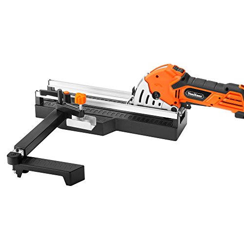 VonHaus Circular Saws Set Mini Handheld Circular Miter Saw W/ Angled