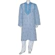 Men Kurta Pajama Summer Clothes Evening Fashion of India Size L (chgkp055)