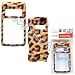 Leopard Skin Animal Design Snap-On Cover Hard Case Cell Phone Protector for LG enV2 VX-9100 VX9100