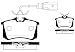 Produkt-Bild: AUTEK Bremsbel&auml;ge hinten SEAT ALHAMBRA 2.0i 1.8T20V 2.0TDI 1.9TDI VW SHARAN 1.8T20V 2.0 1.9TDI FORD GALAXY 1.9TDI