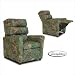 Search : Dozy Dotes Waterfall Camouflage Fabric Kids' Recliner