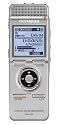 Olympus DM-450 - Digital voice recorder - flash 2 GB - WMA, MP3 - silver