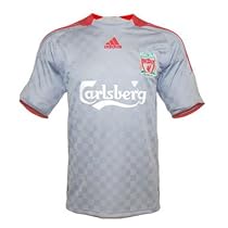 Liverpool Junior Away 2008-2009 Football Shirt Youth (Small Mens - 34/36"))
